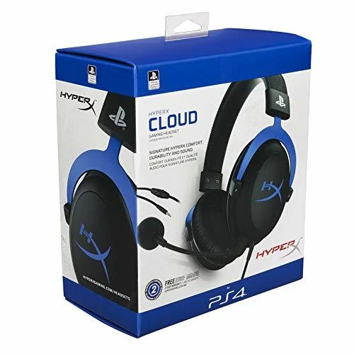 HyperX Cloud PS4 & PS5 Blue Gaming Headset 2 HyperX Cloud PS4 & PS5 Blue Gaming Headset - Image 2