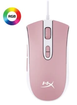 HyperX Pulsefire Core RGB Gaming Mouse (White & Pink)