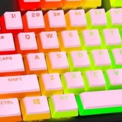 HyperX Pudding Keycaps Full Key Set (Pink) 6 HyperX Pudding Keycaps Full Key Set (Pink) -HyperX Gamer Deals Store 268493789
