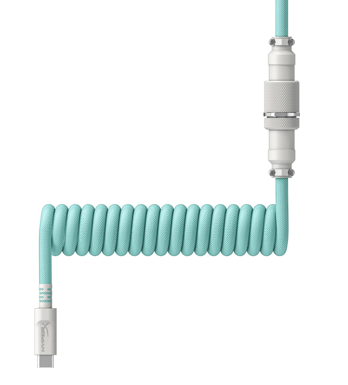 HyperX Coiled Cable (Light Green & White) 5 HyperX Coiled Cable (Light Green & White) - Image 5