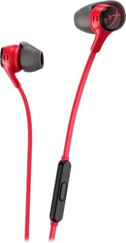 HyperX Cloud II Gaming Earbuds With Mic (Red)