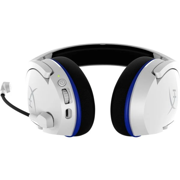 HyperX Cloud Stinger Core - Wireless Gaming Headset (White-Blue) - PS5-PS4 7 HyperX Cloud Stinger Core - Wireless Gaming Headset (White-Blue) - PS5-PS4 - Image 7