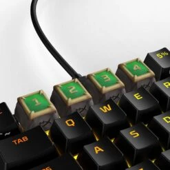 HX3D Keycaps - Abilities Set -HyperX Gamer Deals Store MMOKeycaps Numbers Green Composite WhiteBG 1600x1600 66205e20 6bd2 4ceb 983e 4c6f606cba4a