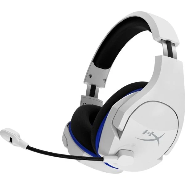 HyperX Cloud Stinger Core - Wireless Gaming Headset (White-Blue) - PS5-PS4 4 HyperX Cloud Stinger Core - Wireless Gaming Headset (White-Blue) - PS5-PS4 - Image 4