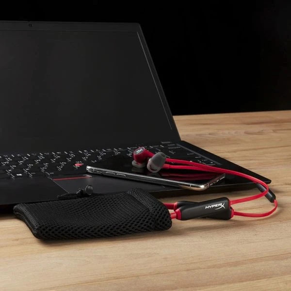 HyperX Cloud Buds Wireless Headphones (Red-Black) 14 HyperX Cloud Buds Wireless Headphones (Red-Black) - Image 14