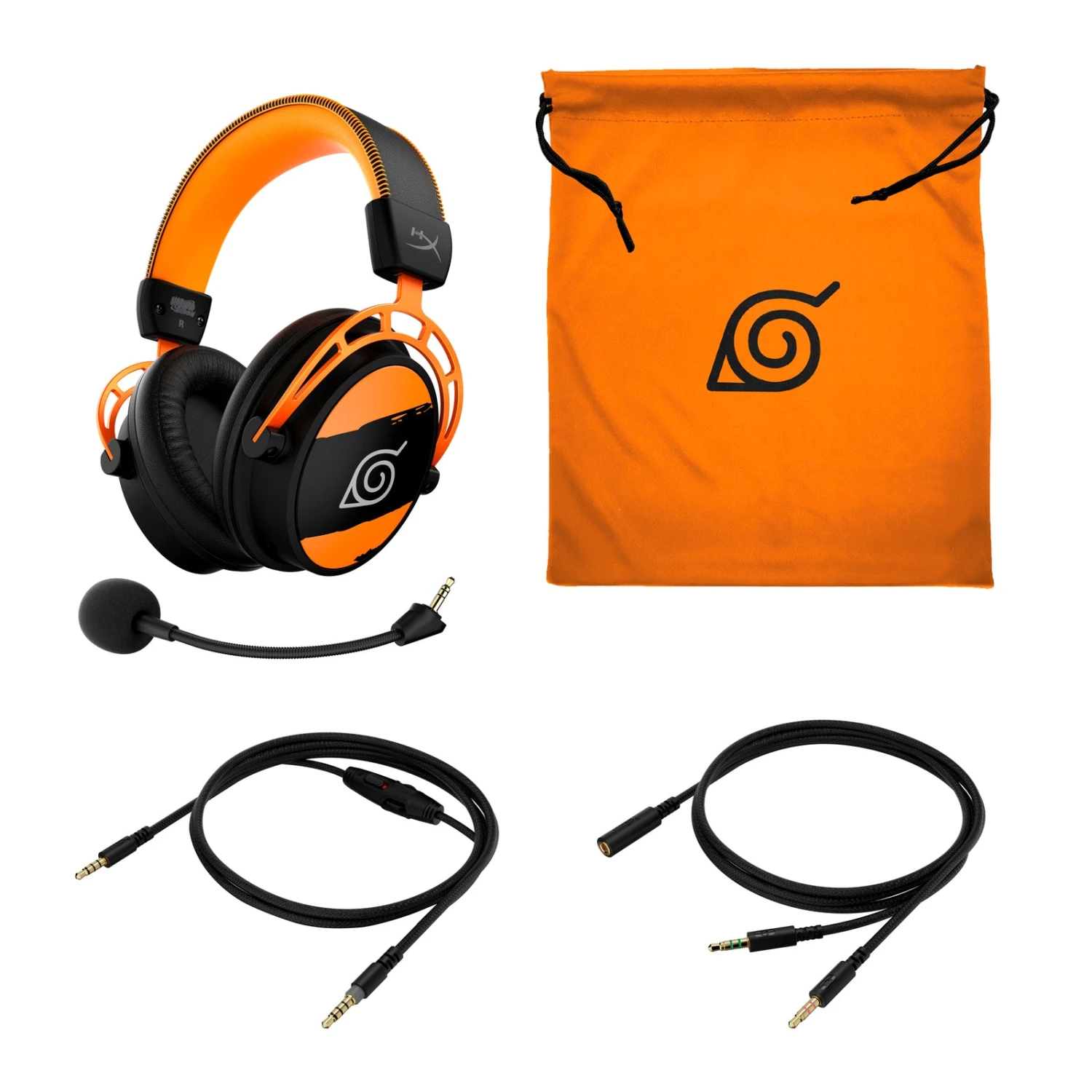 HyperX Cloud Alpha - Naruto Edition - Gaming Headset 6 HyperX Cloud Alpha - Naruto Edition - Gaming Headset - Image 6
