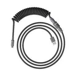 HyperX Coiled Cable -HyperX Gamer Deals Store hyperx coiled cable gray 6j678aa main 1