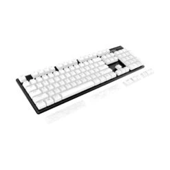 HyperX Pudding Keycaps 2 - Full Key Set - PBT -HyperX Gamer Deals Store hyperx pudding keycaps 2 white 7g8k2aa angle 4