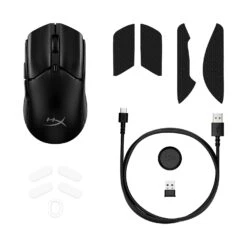 HyperX Pulsefire Haste 2 Mini - Wireless Gaming Mouse -HyperX Gamer Deals Store hyperx pulsefire haste 2 mini wireless black 7d388aa angle 8