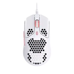 HyperX Pulsefire Haste - Gaming Mouse -HyperX Gamer Deals Store hyperx pulsefire haste white pink 1 top down