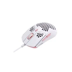 HyperX Pulsefire Haste - Gaming Mouse -HyperX Gamer Deals Store hyperx pulsefire haste white pink 3 front angled