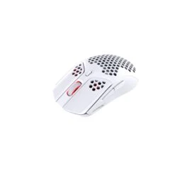 HyperX Pulsefire Haste - Wireless Gaming Mouse -HyperX Gamer Deals Store hyperx pulsefire haste wireless white 3 front angled