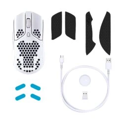 HyperX Pulsefire Haste - Wireless Gaming Mouse -HyperX Gamer Deals Store hyperx pulsefire haste wireless white 8 accessories