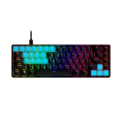 HyperX Rubber Keycaps - Gaming Accessory Kit -HyperX Gamer Deals Store hyperx rubber keycaps blue us 2 front