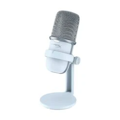 HyperX SoloCast - USB Microphone 25 HyperX SoloCast - USB Microphone -HyperX Gamer Deals Store hyperx solocast white 5 angled
