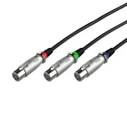 HyperX XLR Cable -HyperX Gamer Deals Store hyperx xlr cable 6z2b9aa angle 4