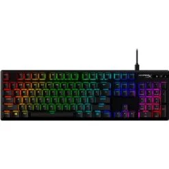 HyperX Alloy Origins PBT HX Mechanical Gaming Keyboard - HyperX Aqua Switch