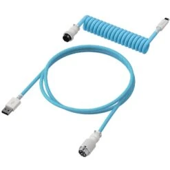 HyperX Gamer Deals Store 18 HyperX Coiled Cable - Light Blue