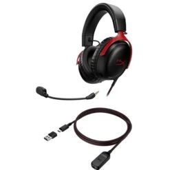 HyperX Cloud III Wired Gaming Headset - Black/Red -HyperX Gamer Deals Store iil 343885 658760