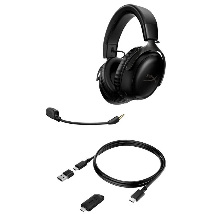 HyperX Cloud III Wireless Gaming Headset - Black 6 HyperX Cloud III Wireless Gaming Headset - Black - Image 6