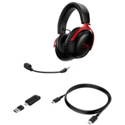 HyperX Cloud III Wireless Gaming Headset - Red -HyperX Gamer Deals Store iil 356040 661738